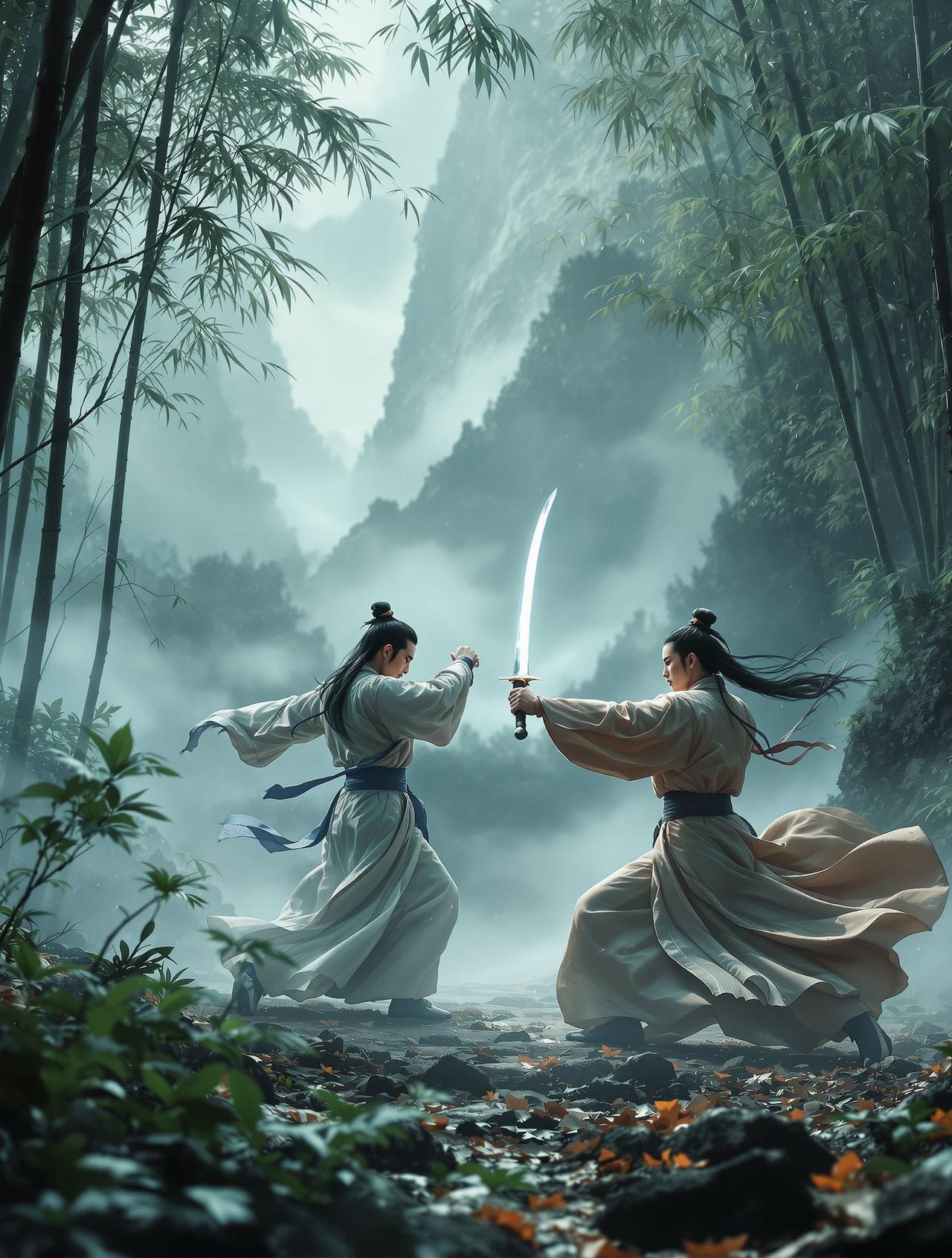 华视影视作品《江湖儿女》海报