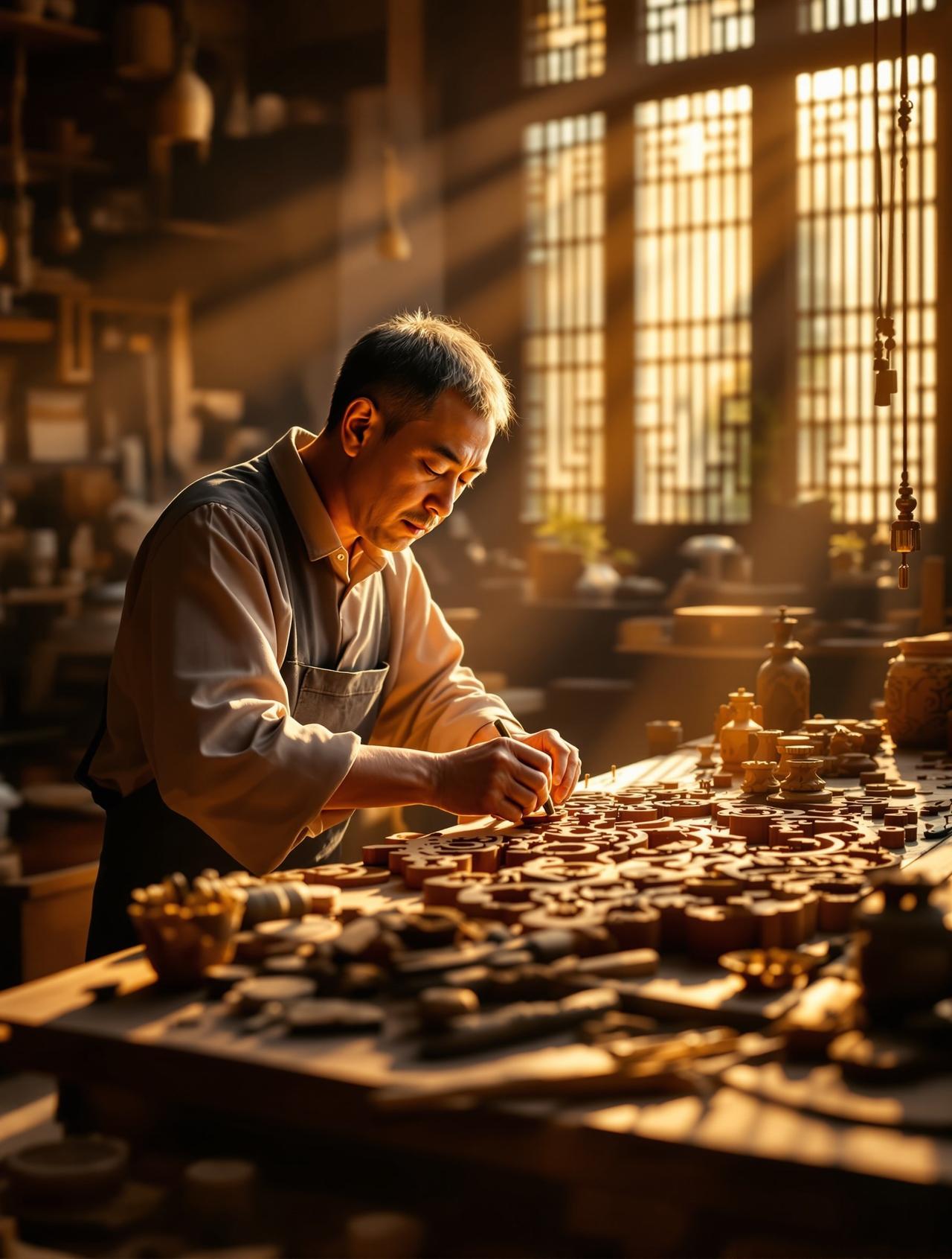 华视影视作品《匠心中国》海报